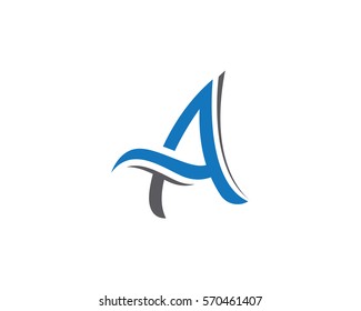 A Letter Logo Business Template Vector icon