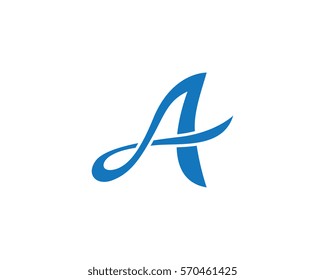 A Letter Logo Business Template Vector icon
