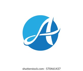 A Letter Logo Business Template Vector icon