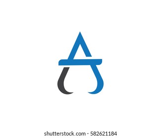 A Letter Logo Business Template Vector icon