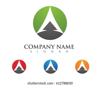 A Letter Logo Business Template Vector icon