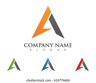 A Letter Logo Business Template Vector icon