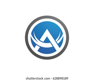 A Letter Logo Business Template Vector icon