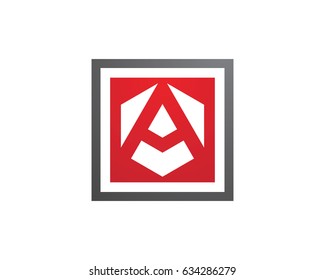 A Letter Logo Business Template Vector icon