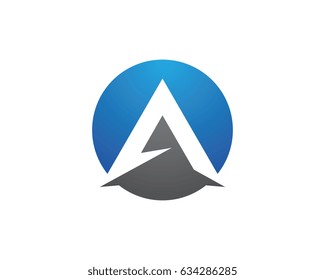 A Letter Logo Business Template Vector icon