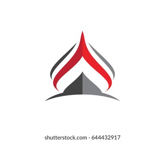 A Letter Logo Business Template Vector icon