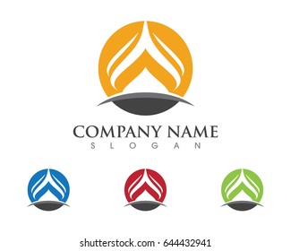 A Letter Logo Business Template Vector icon