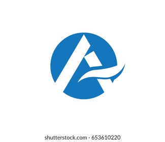 A Letter Logo Business Template Vector icon