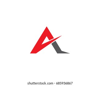 A Letter Logo Business Template Vector icon