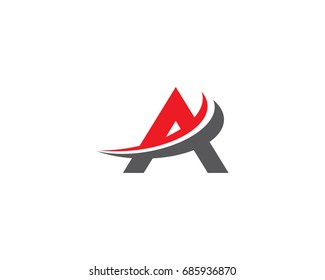 A Letter Logo Business Template Vector icon
