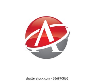 A Letter Logo Business Template Vector icon
