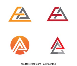 A Letter Logo Business Template Vector icon