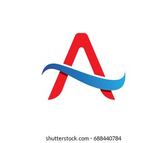 A Letter Logo Business Template Vector icon
