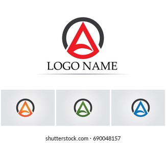 A Letter Logo Business Template Vector icon
