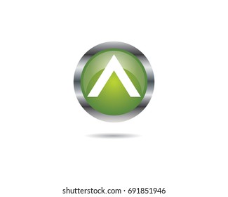 A Letter Logo Business Template Vector icon