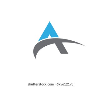 A Letter Logo Business Template Vector icon