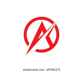 A Letter Logo Business Template Vector icon
