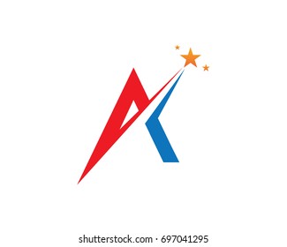 A Letter Logo Business Template Vector icon
