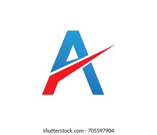A Letter Logo Business Template Vector icon
