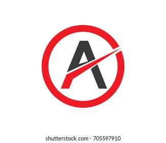 A Letter Logo Business Template Vector icon
