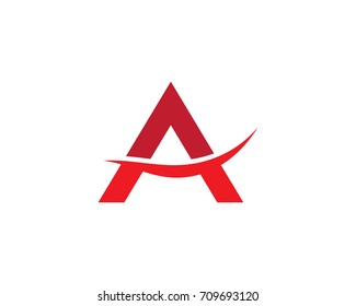 A Letter Logo Business Template Vector icon