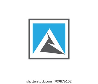 A Letter Logo Business Template Vector icon