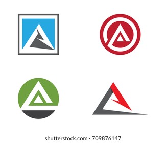 A Letter Logo Business Template Vector icon