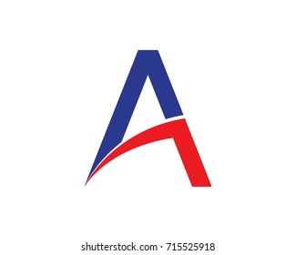 A Letter Logo Business Template Vector icon