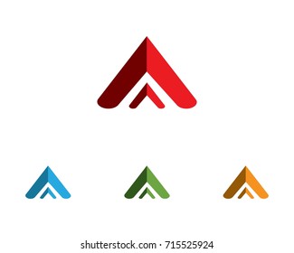 A Letter Logo Business Template Vector icon