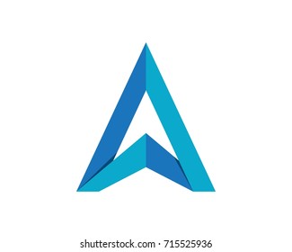 A Letter Logo Business Template Vector icon