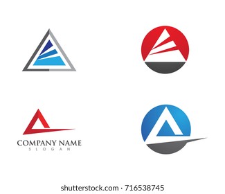 A Letter Logo Business Template Vector icon design
