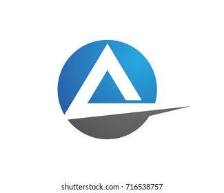 A Letter Logo Business Template Vector icon design