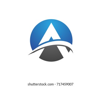 A Letter Logo Business Template Vector icon design