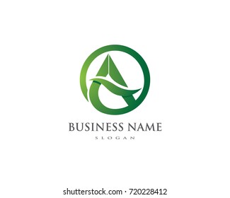 A Letter Logo Business Template Vector icon