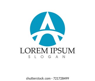 A Letter Logo Business Template Vector icon
