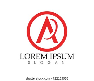A Letter Logo Business Template Vector icon
