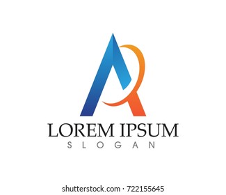 A Letter Logo Business Template Vector icon
