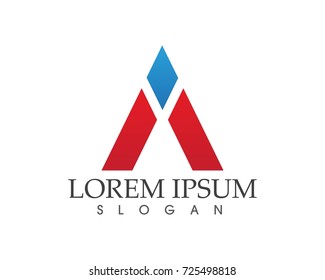 A Letter Logo Business Template Vector icon