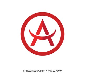 A Letter Logo Business Template Vector icon
