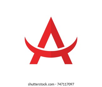 A Letter Logo Business Template Vector icon
