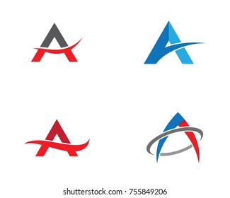 A Letter Logo Business Template Vector icon