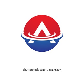 A Letter Logo Business Template Vector icon