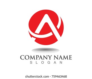 A Letter Logo Business Template Vector icon