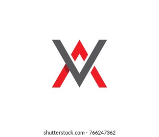 A Letter Logo Business Template Vector icon