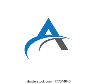 A Letter Logo Business Template Vector icon