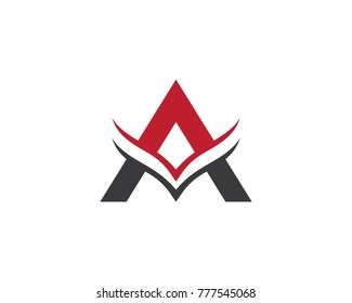 A Letter Logo Business Template Vector icon