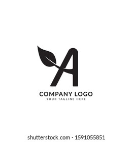 letter A logo. clear, simple and elegant for your company or brand.
