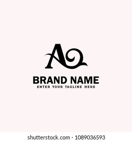 Letter A logo concept