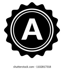 letter A logo concept