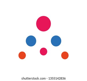  Letter Logo concept. Creative Minimal emblem design template.